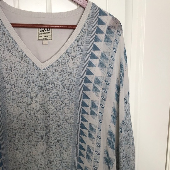 Go by GOSILK 100% Silk Blouse. - Picture 2 of 12